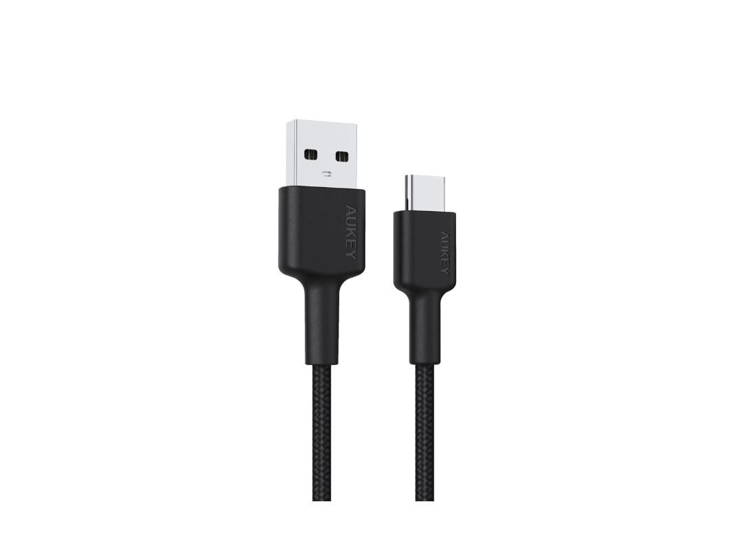 Buy Aukey USB2.0 A to C Braided Nylon Cable 0.9m in Qatar Buy Aukey USB2.0 A to C Braided Nylon Cable 0.9m in Qatar